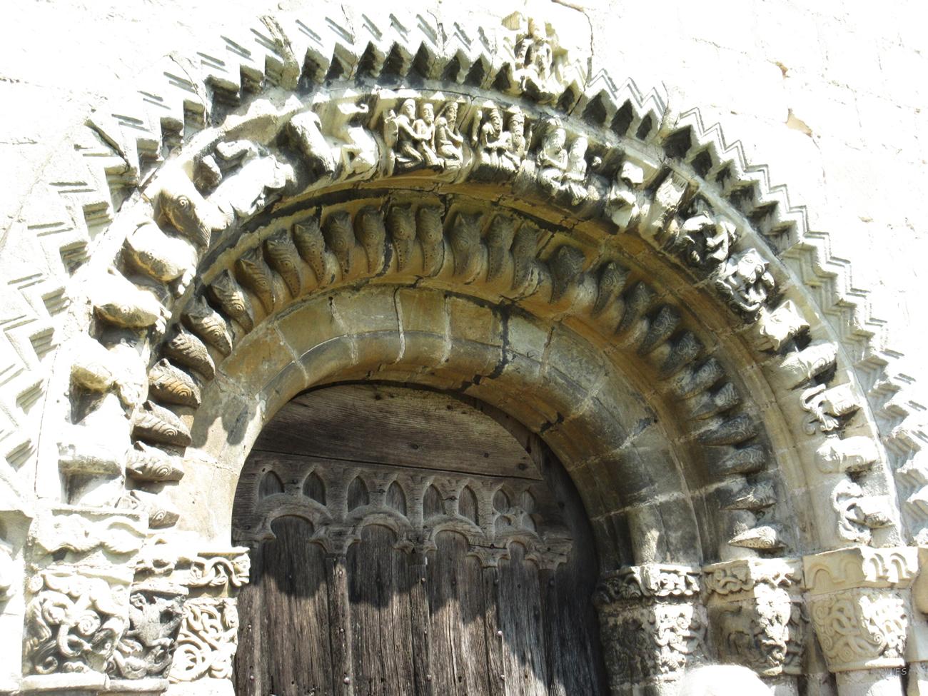 13th Century porch at Heaulaugh Church