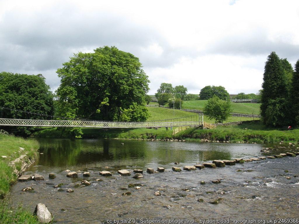 Hebden Suspension Bridge