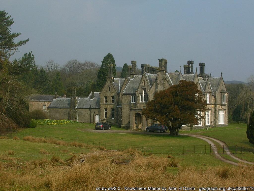 Knowlemere Manor, in the Hodder Valley, home of Sir Robert Peel's descendants