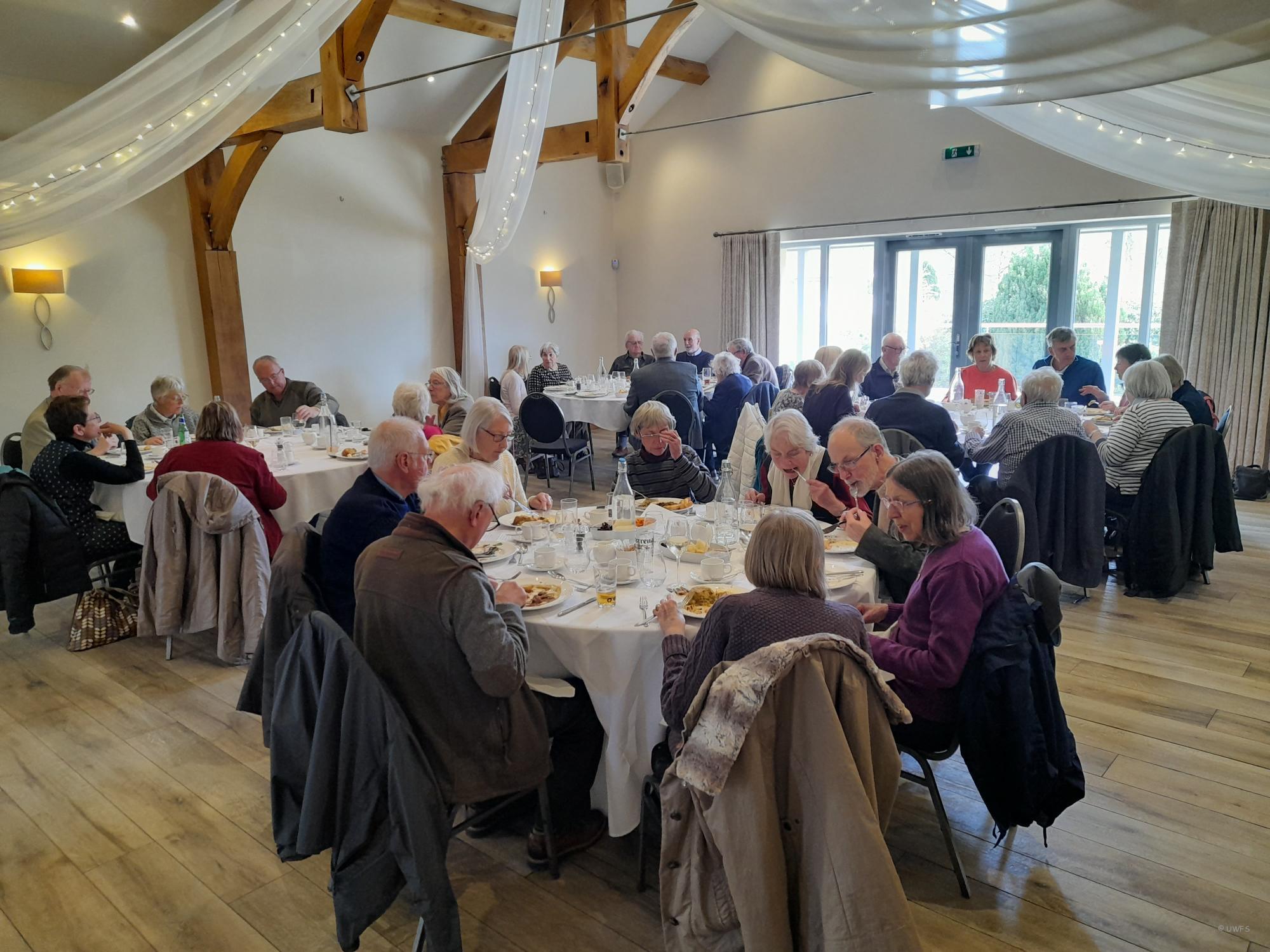 Members enjoying the annual lunch 2022