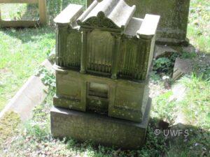 Kildwick Church Organist grave. Image Phyllida Oates.