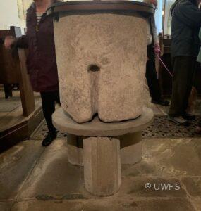 East Marton Church Font 2. Photo Judith Blackburn