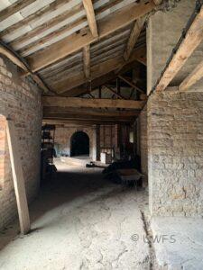Gledstone House unconverted upper storey. Photo Judith Blackburn