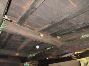 Oak Room ceiling. Photo Phyllida Oates