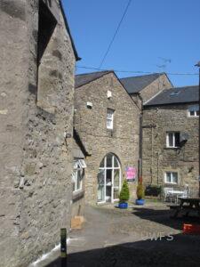 Old Laundry with Listed Gateposts. Photo Phyllida Oates