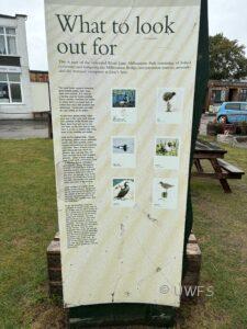 Information Board Glasson Dock. Photo K Goodings
